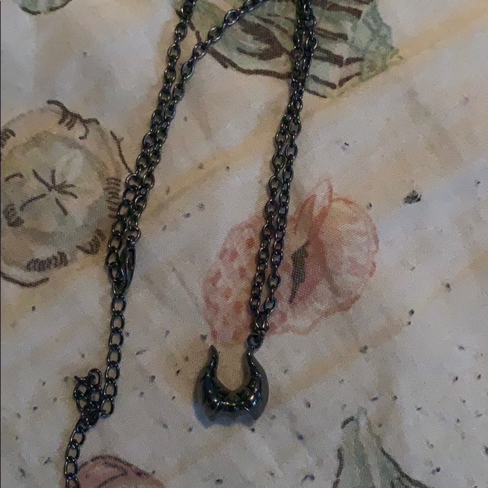 Maleficent horn necklace